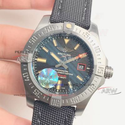 Perfect Replica Breitling Avenger Blackbird All Black Replica Watches 